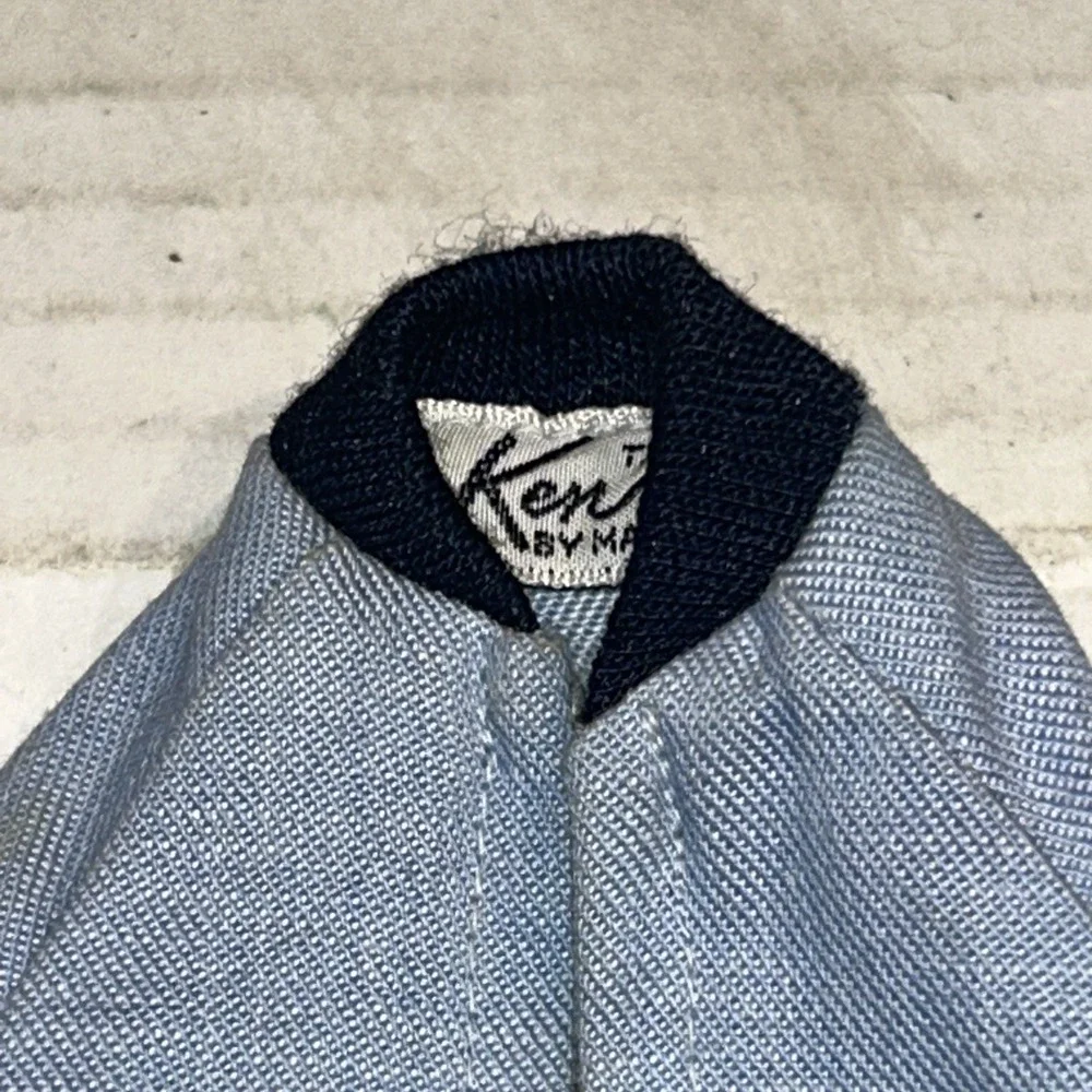 Vintage  Ken Barbie Doll Yachtsman Jacket From  #789‎ Outfit 1963 C3